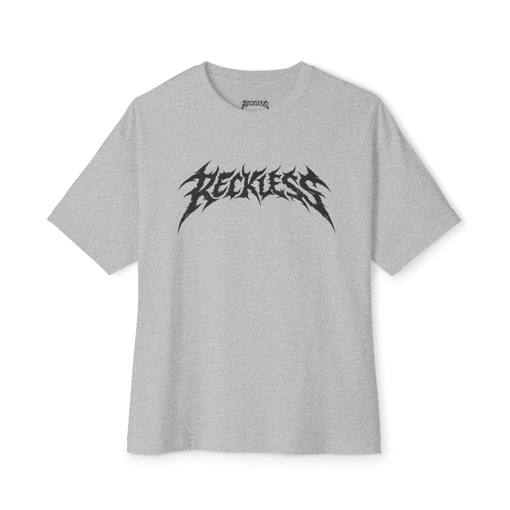 Oversized Grey Reckless T-shirt