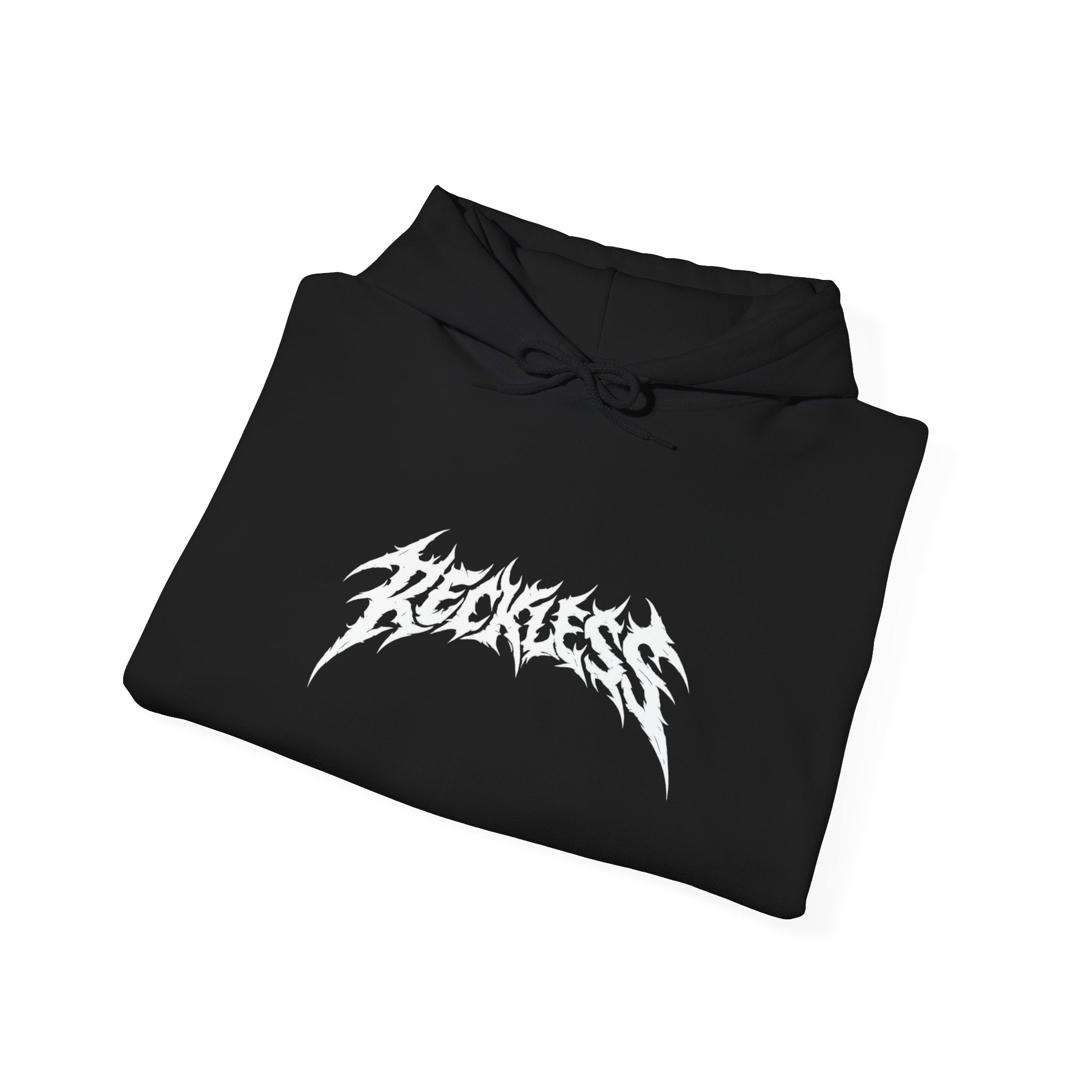 Reckless Black Wheelie Hoodie