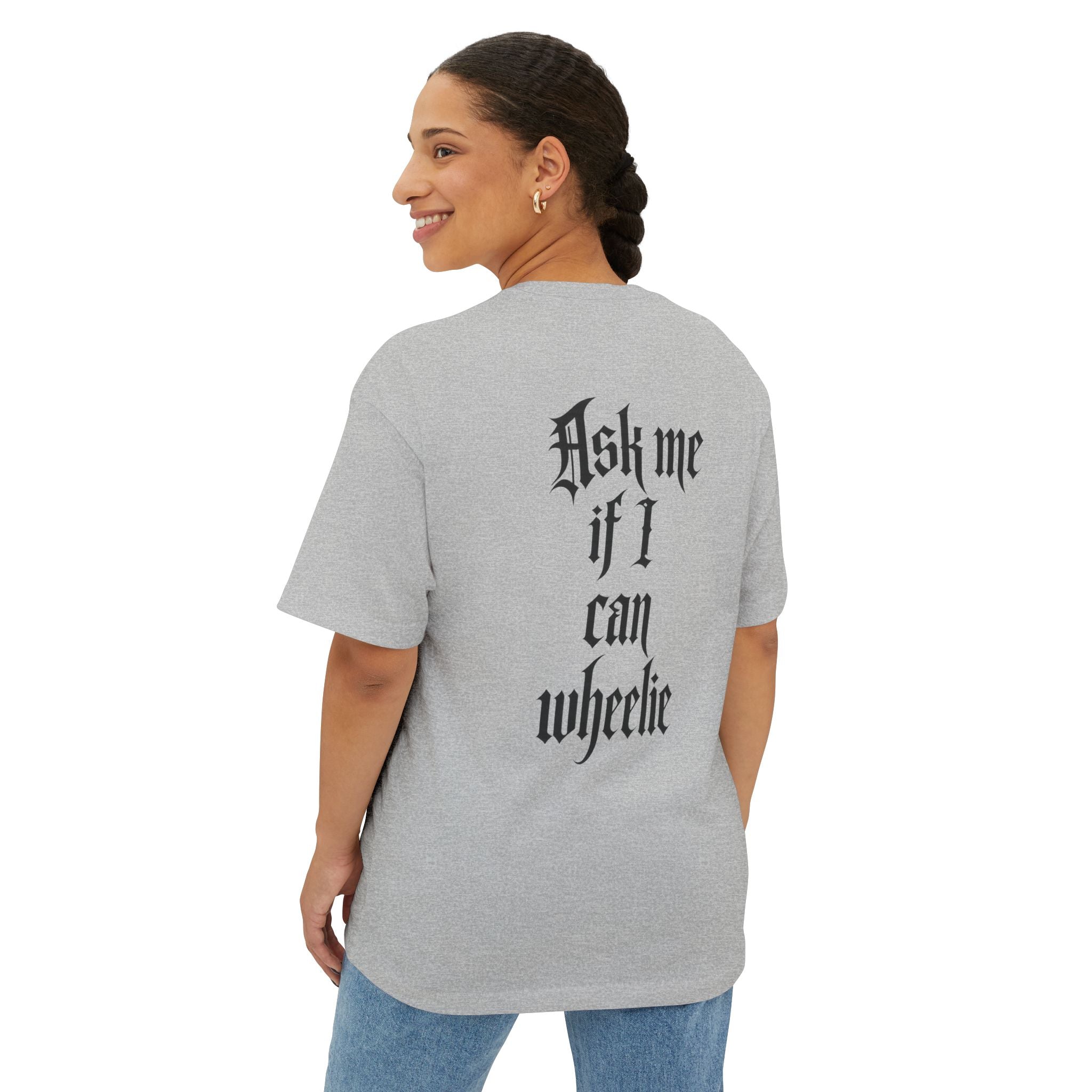 Oversized Grey Reckless T-shirt