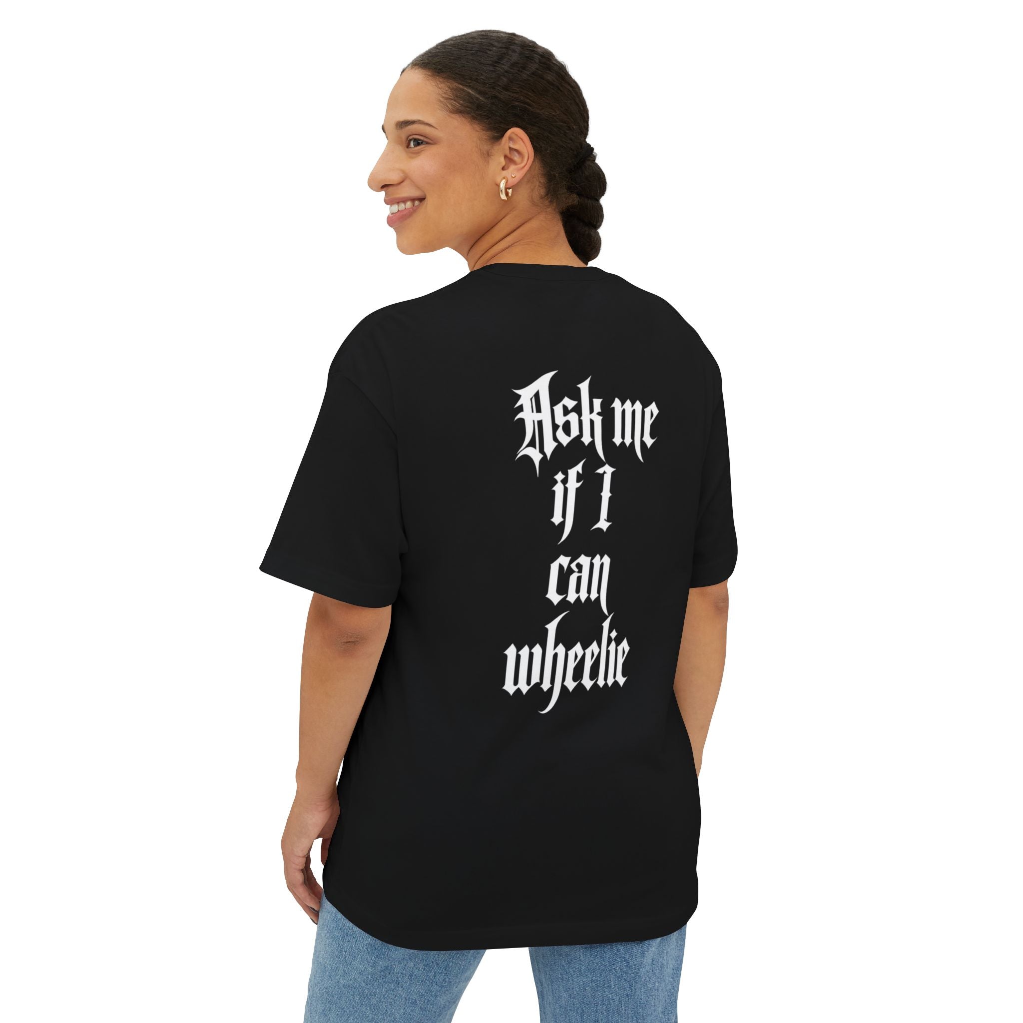 Oversized Black Reckless T-shirt