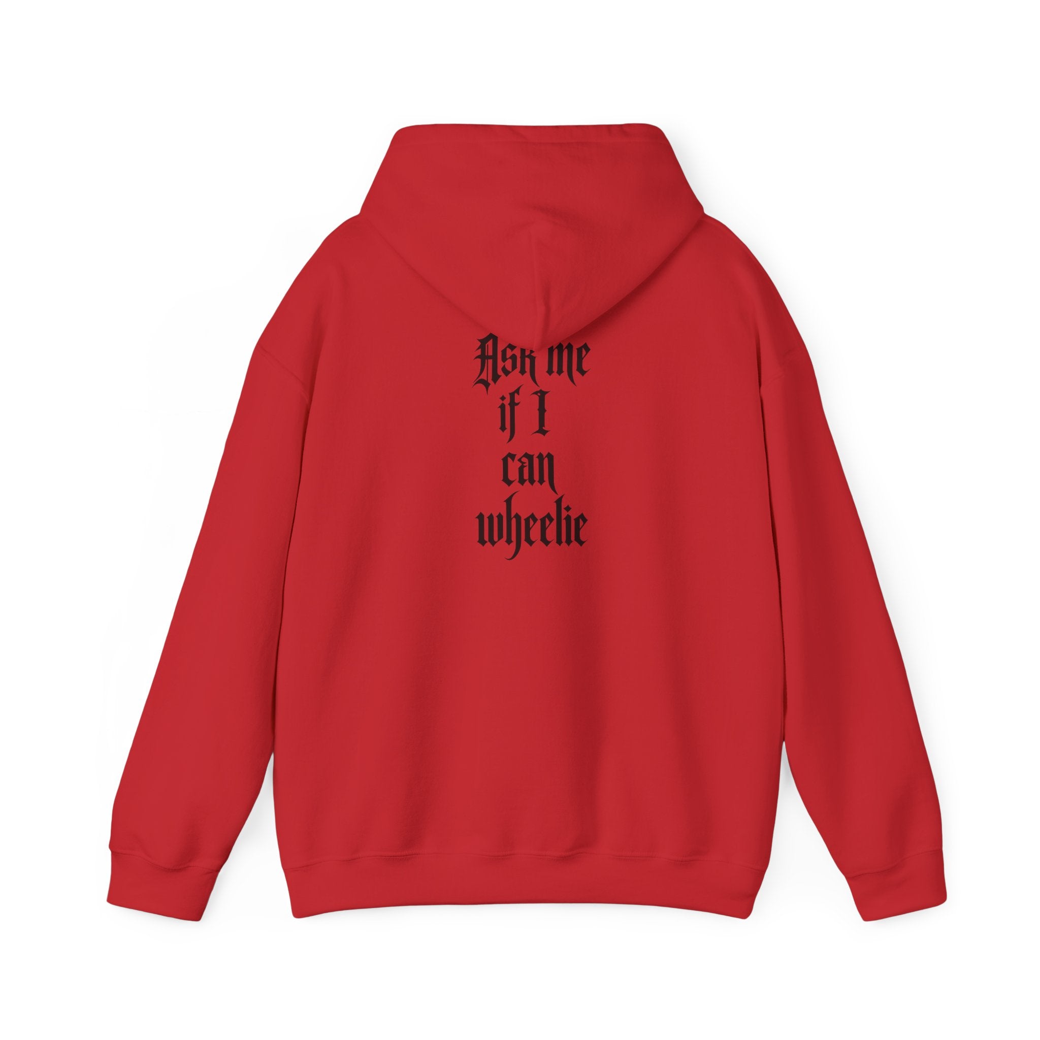Reckless Red Wheelie Hoodie