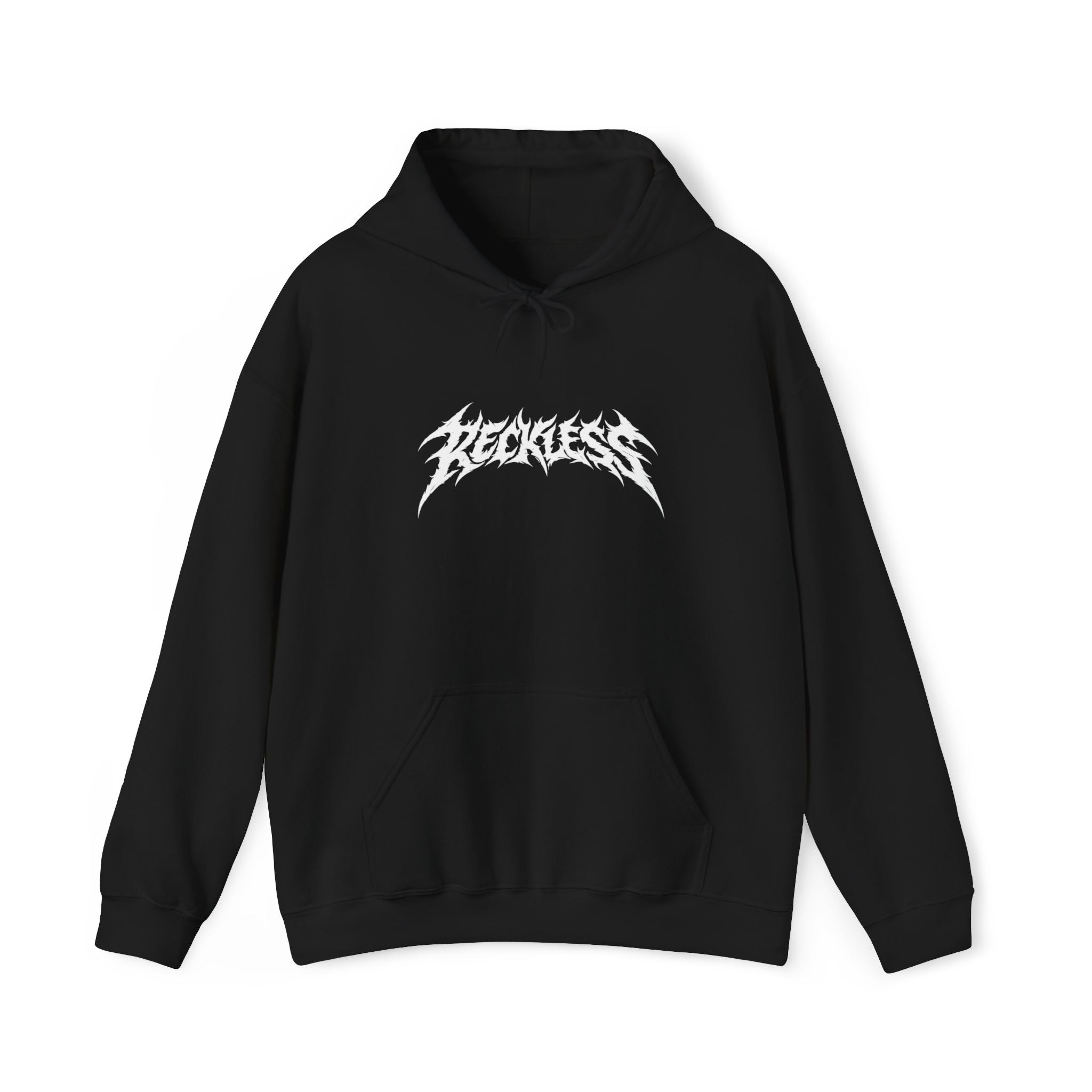 Reckless Black Wheelie Hoodie