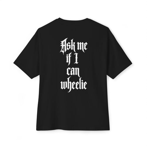 Oversized Black Reckless T-shirt